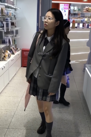 TK270-jk眼镜妹白内开闪