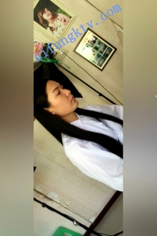 kc54（空城原创）打印结婚证件照的牛仔裙薄丝蓝N妹子