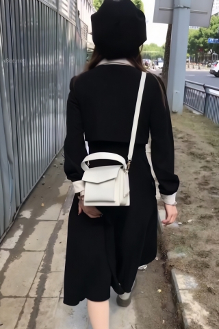 TK295-长裙妹子肉丝白内开闪